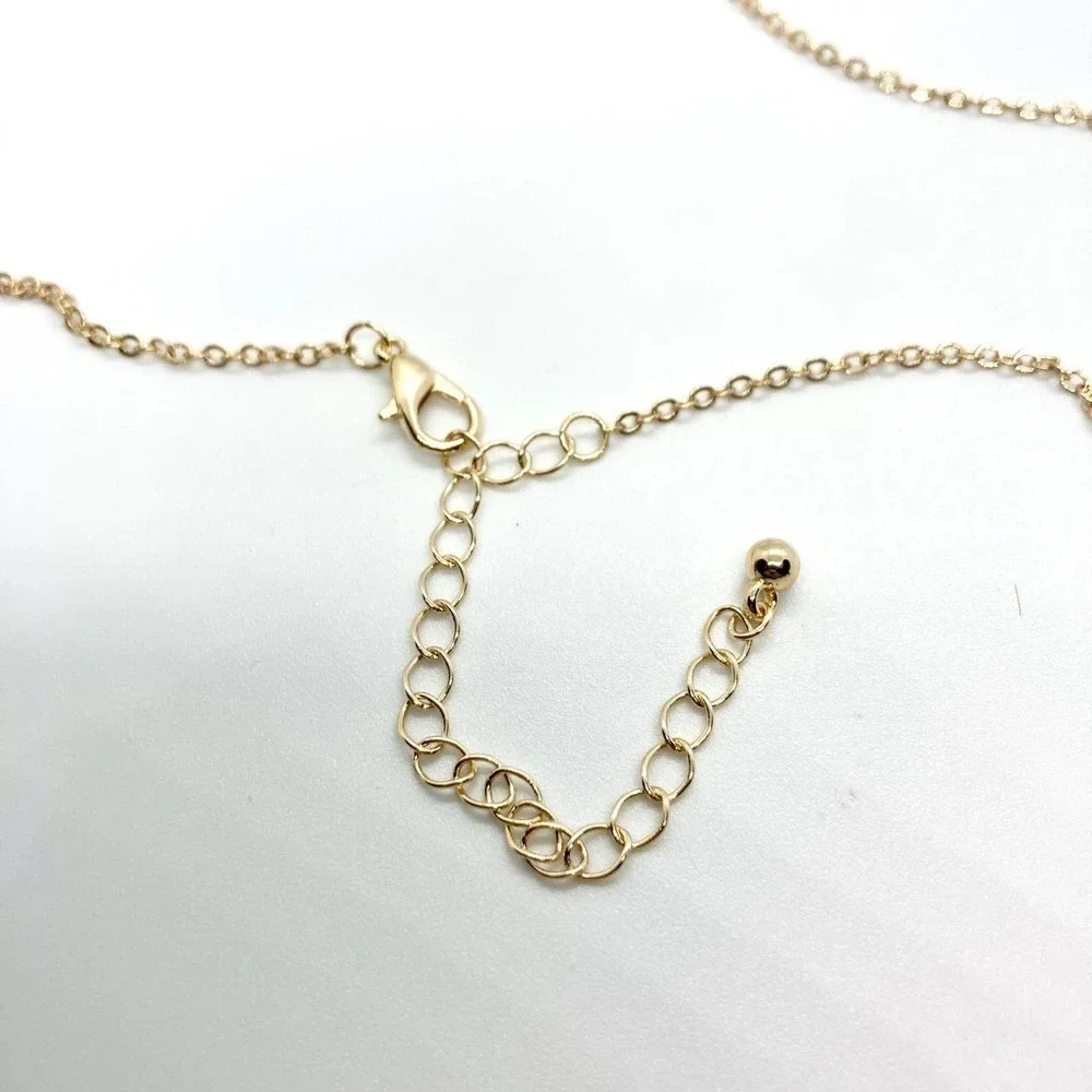BLACK Resin Shooting Star Lucky Charms Necklace - Picture 6 of 8